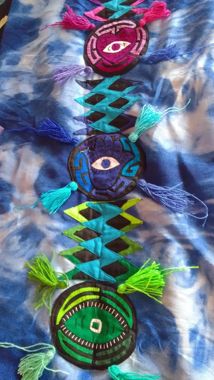 Pinta Mola Kaftan Marea | Hamsa Collection | Nido Shop