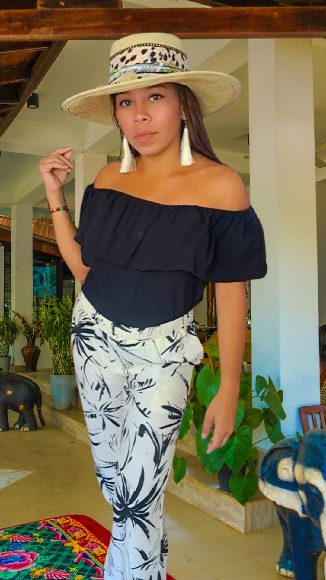 Cruza Rio Pant Palmatomica | Handcrafted Elegance | Nido Shop