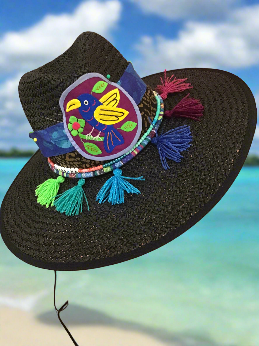 Mola Panama Boho Hat | Best Life | Nido Shop