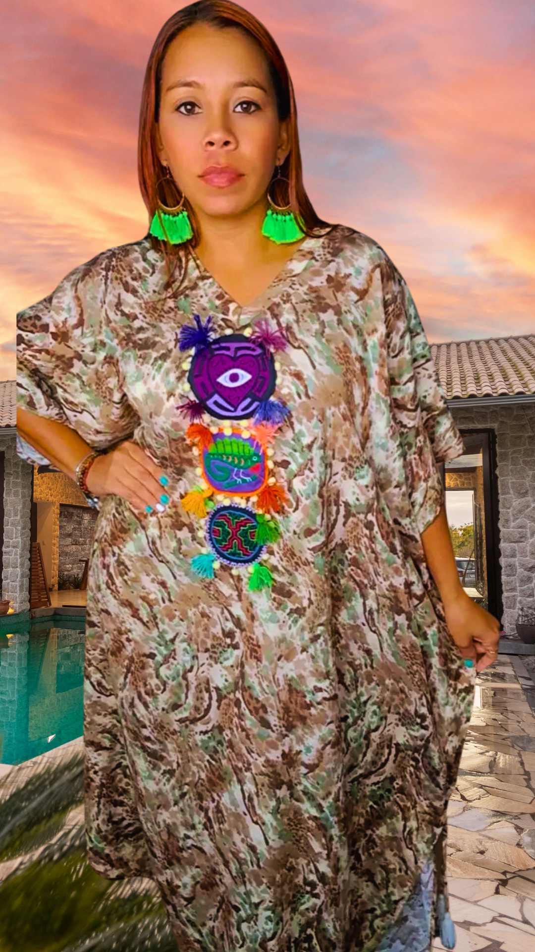 Tres Rios Kaftan Savana | Condor Collection | Nido Shop
