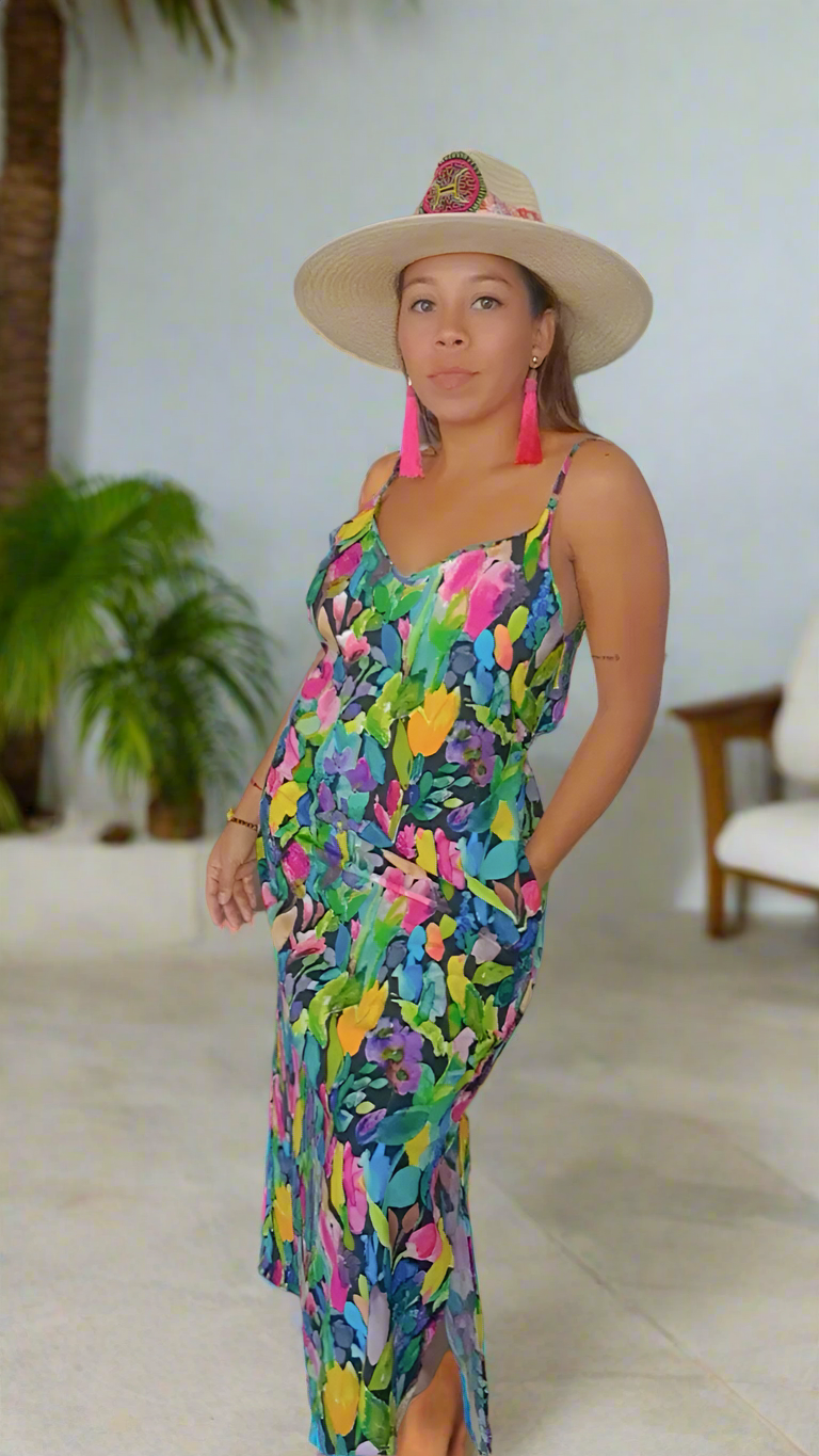 Strappy Maxi Johana | Handcrafted Elegance | Nido Shop