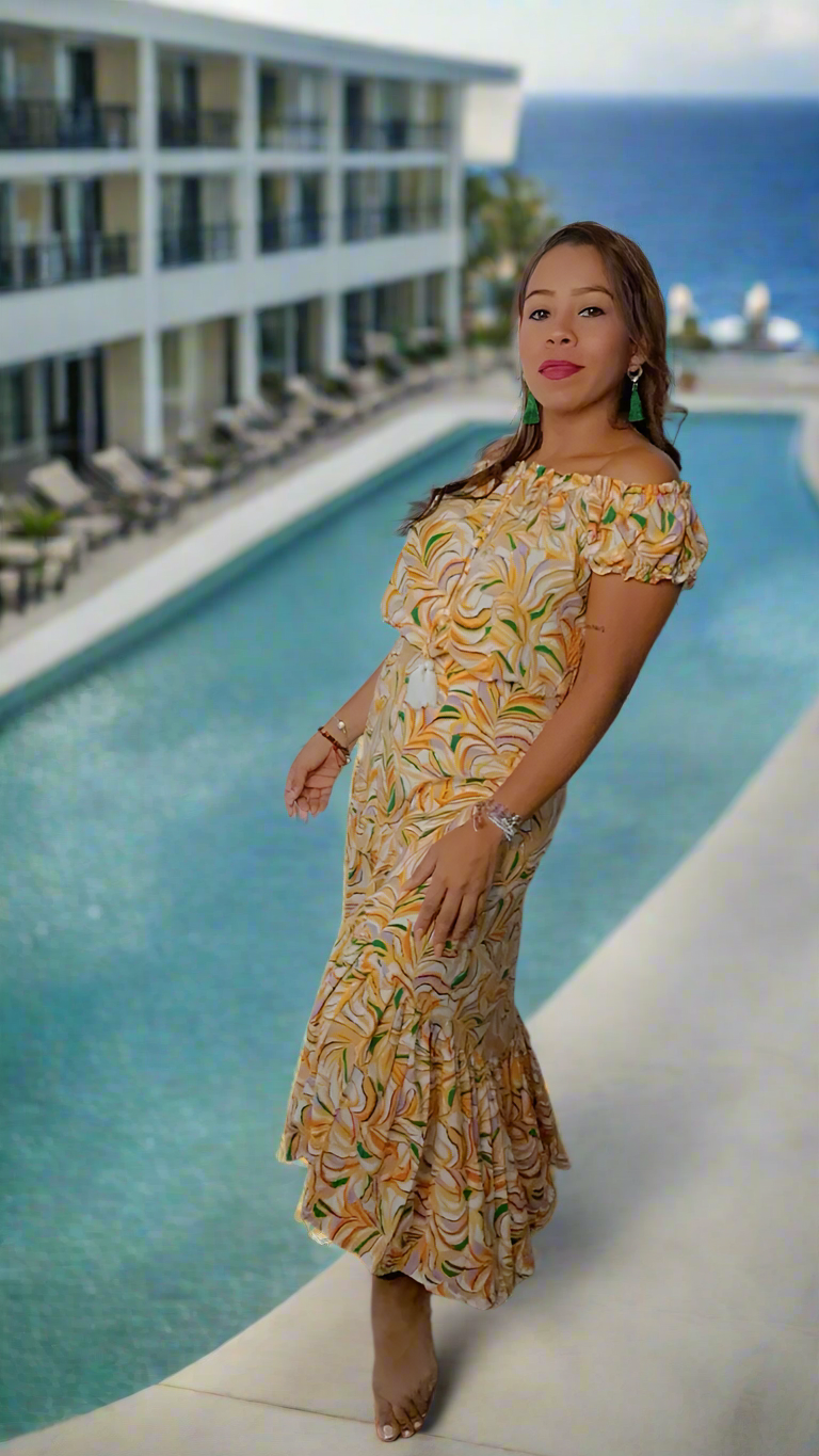 Frani Crop Top Merengue |Handcrafted Comfort | Nido Shop