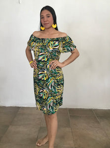 Ruffle Dress Coiba
