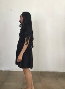 Black Pollera Dress