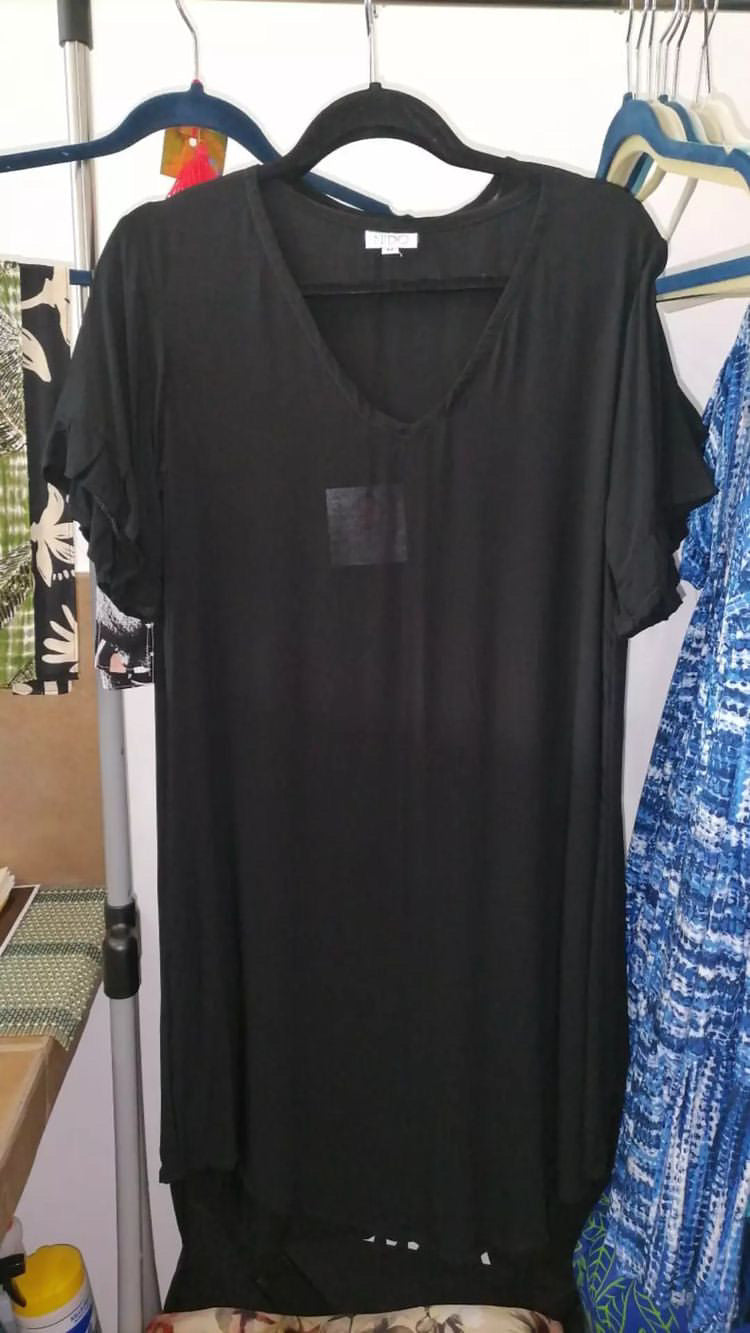 V Tee Tunic Dress