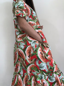 Flouncy Sandia Tunic Dress