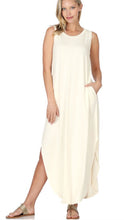 Load image into Gallery viewer, Relaxed Sleeveless Maxi Dress
