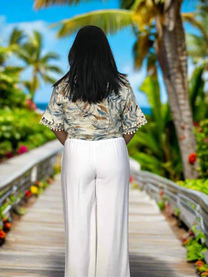 Fancy Glam Pant | Handcrafted Elegance |Nido Shop