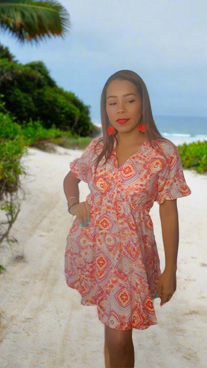 Fancy Pollera Dress Sari | Handcrafted Elegance | Nido Shop