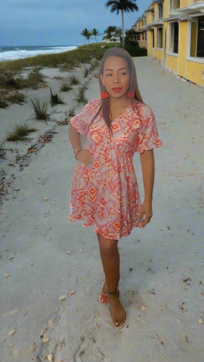 Fancy Pollera Dress Sari | Handcrafted Elegance | Nido Shop