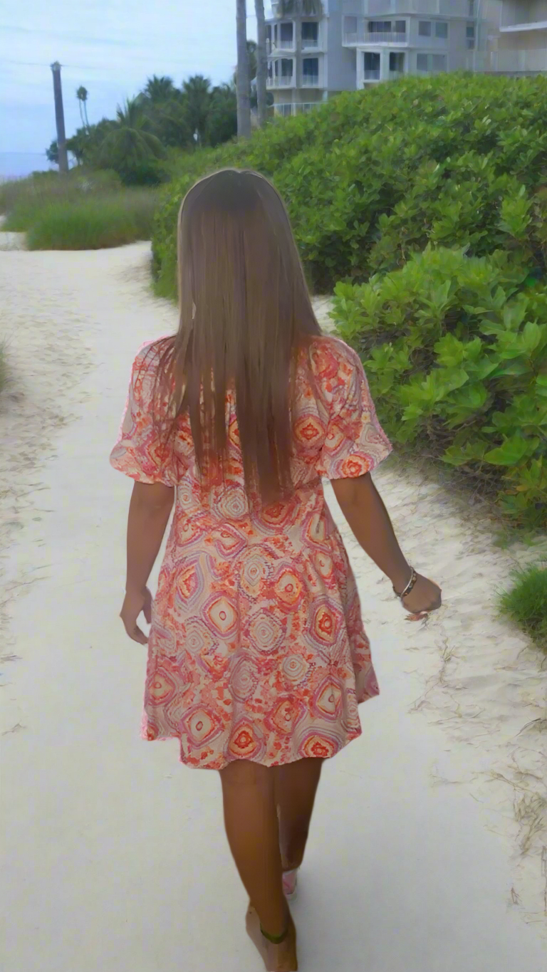 Fancy Pollera Dress Sari | Handcrafted Elegance | Nido Shop