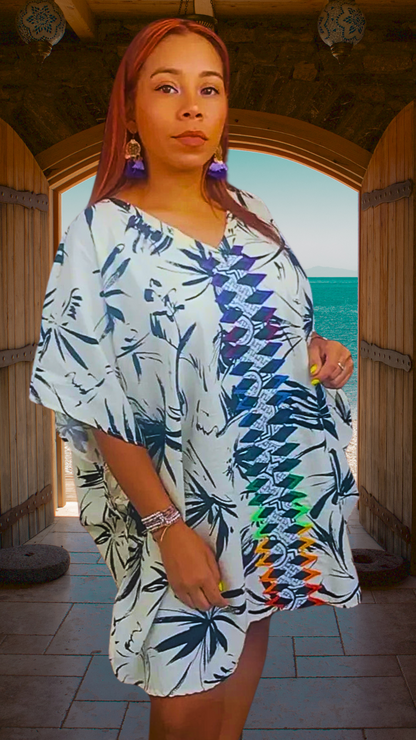 Poncho Chakra Palmatomica | Hamsa Collection | Nido Shop