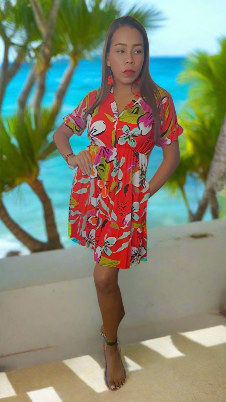 Pollera Dress Catalina | Handcrafted Elegance | Nido Shop