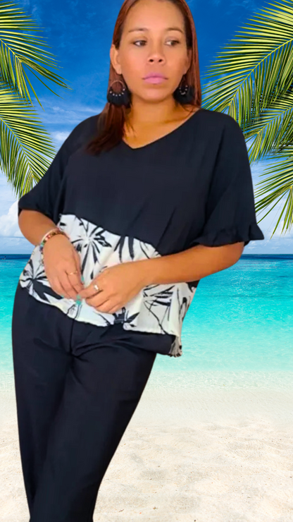 Becky Top Palmatomica | Handcrafted Elegance | Nido Shop