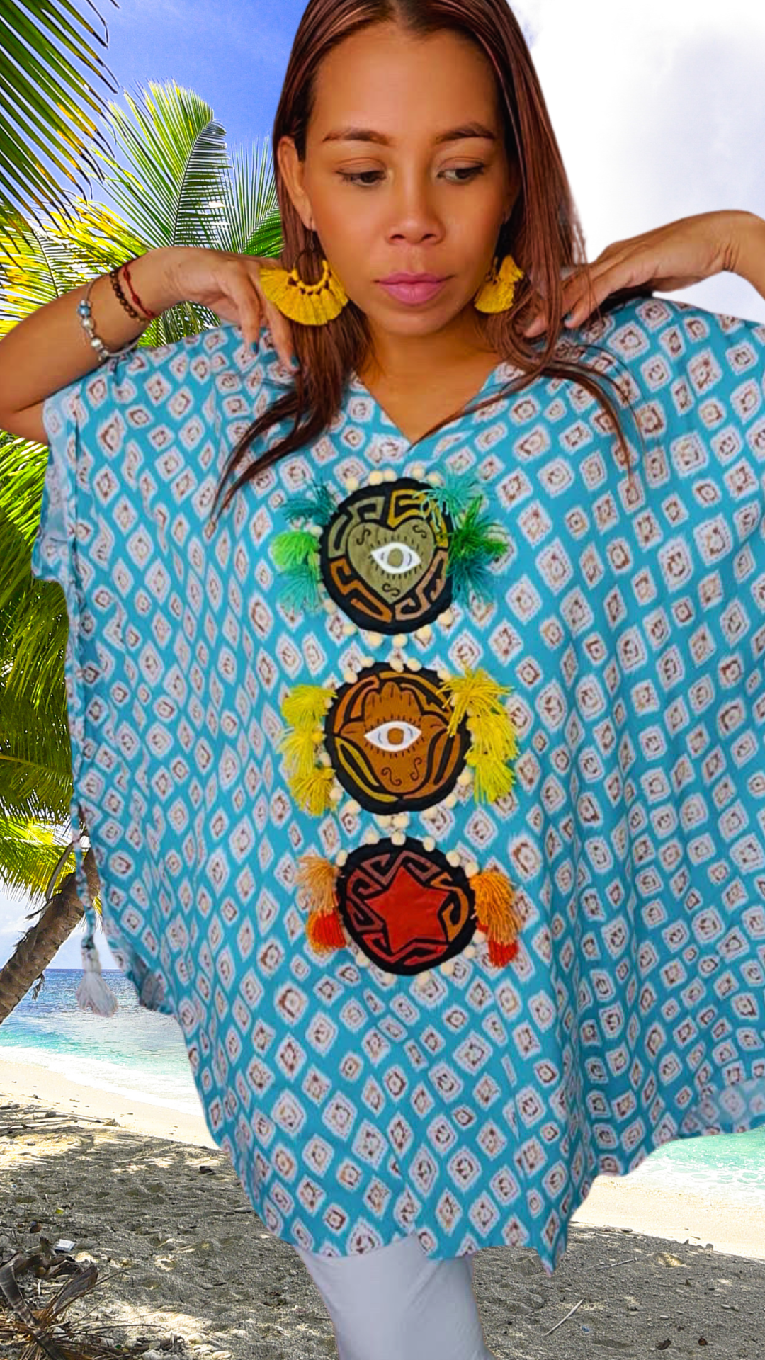 Mola Poncho Quetzal | Indigenous Textile Art | Nido Shop
