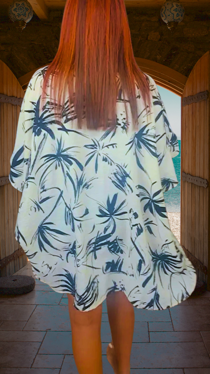 Poncho Chakra Palmatomica | Hamsa Collection | Nido Shop