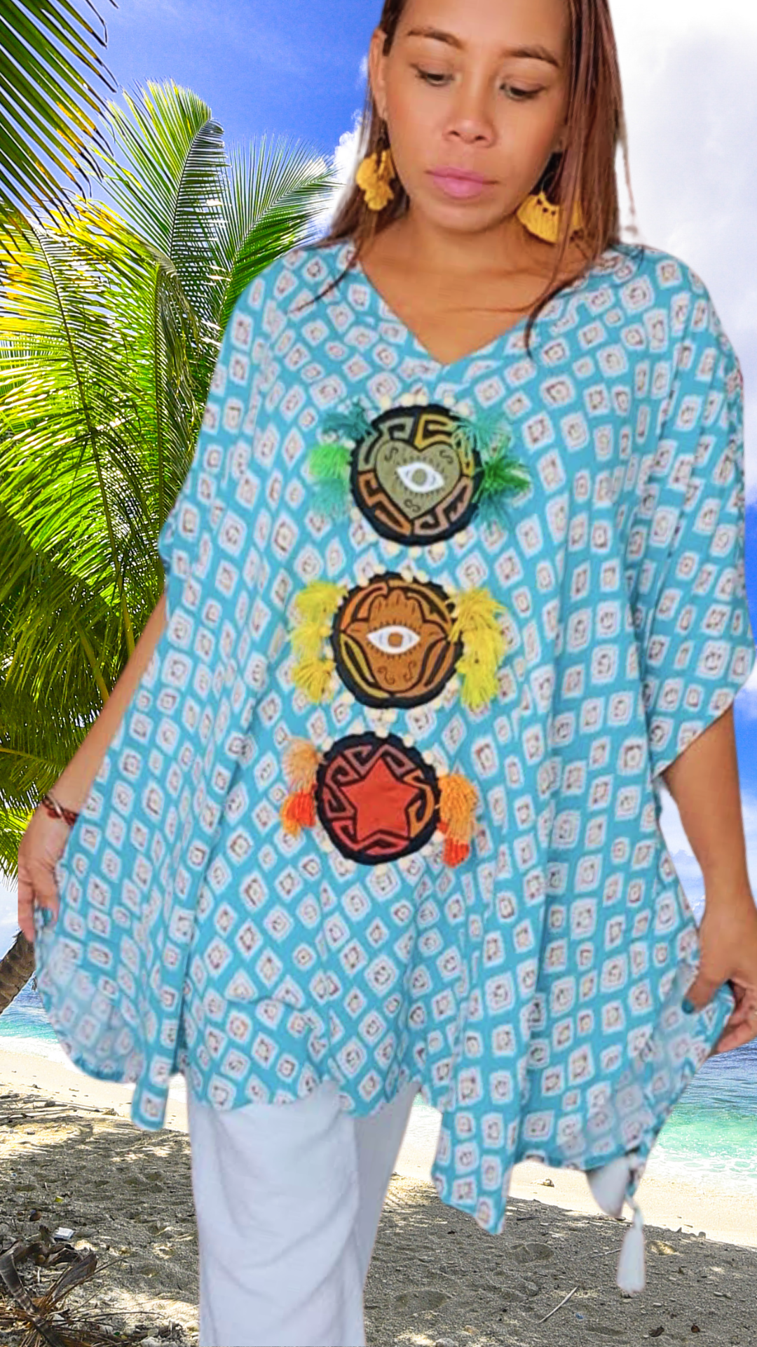 Mola Poncho Quetzal | Indigenous Textile Art | Nido Shop