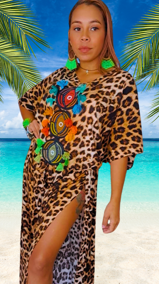 Mola Poncho Selva Stack | Handcrafted Luxury | Nido Shop