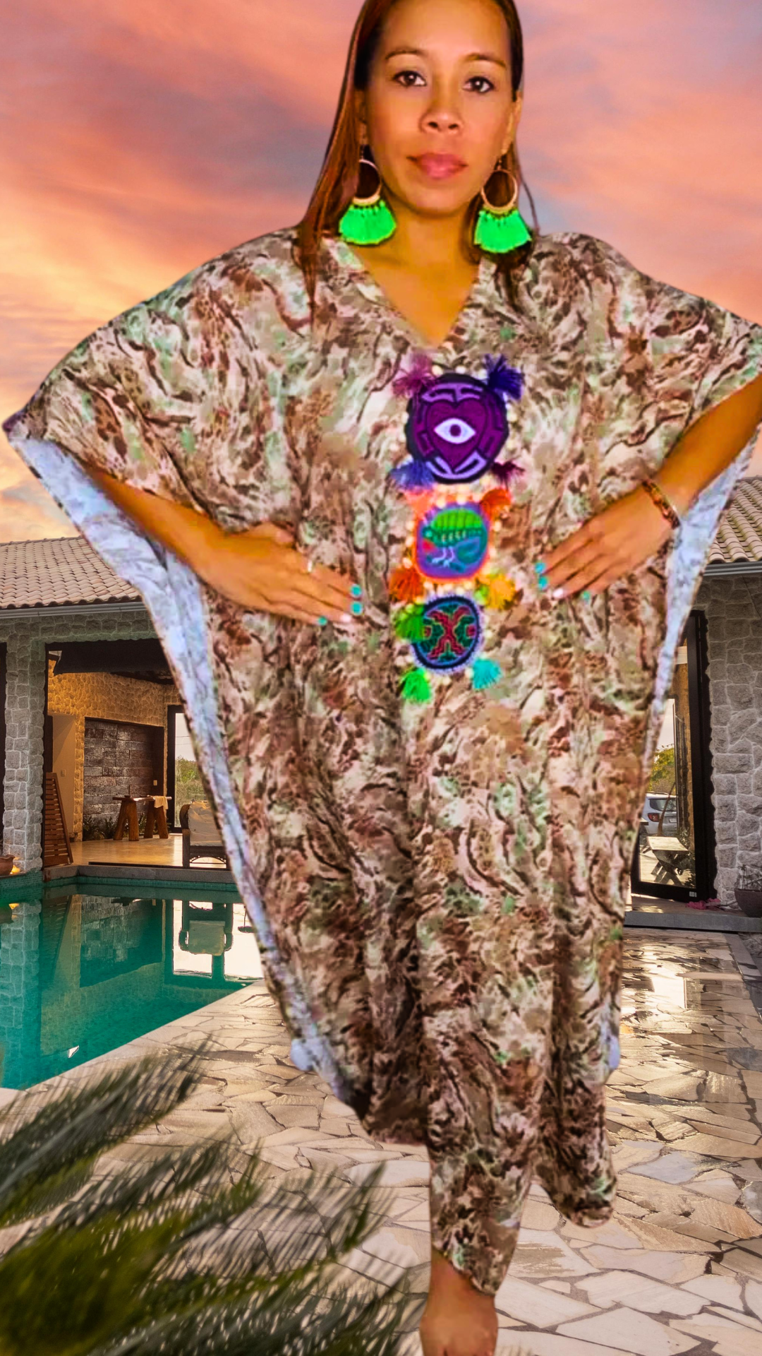 Tres Rios Kaftan Savana | Condor Collection | Nido Shop
