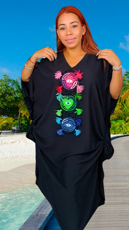 Multi Mola Kaftan | ORIGINAL 3 Molas | Nido Shop