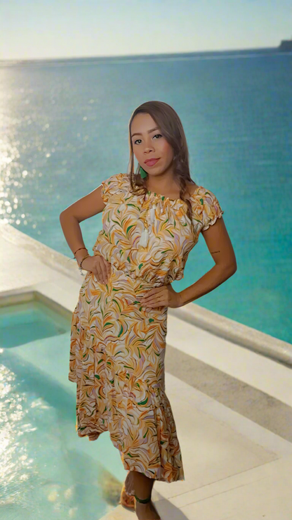 Carmela Wrap Skirt Merengue | Handcrafted Elegance | Nido Shop