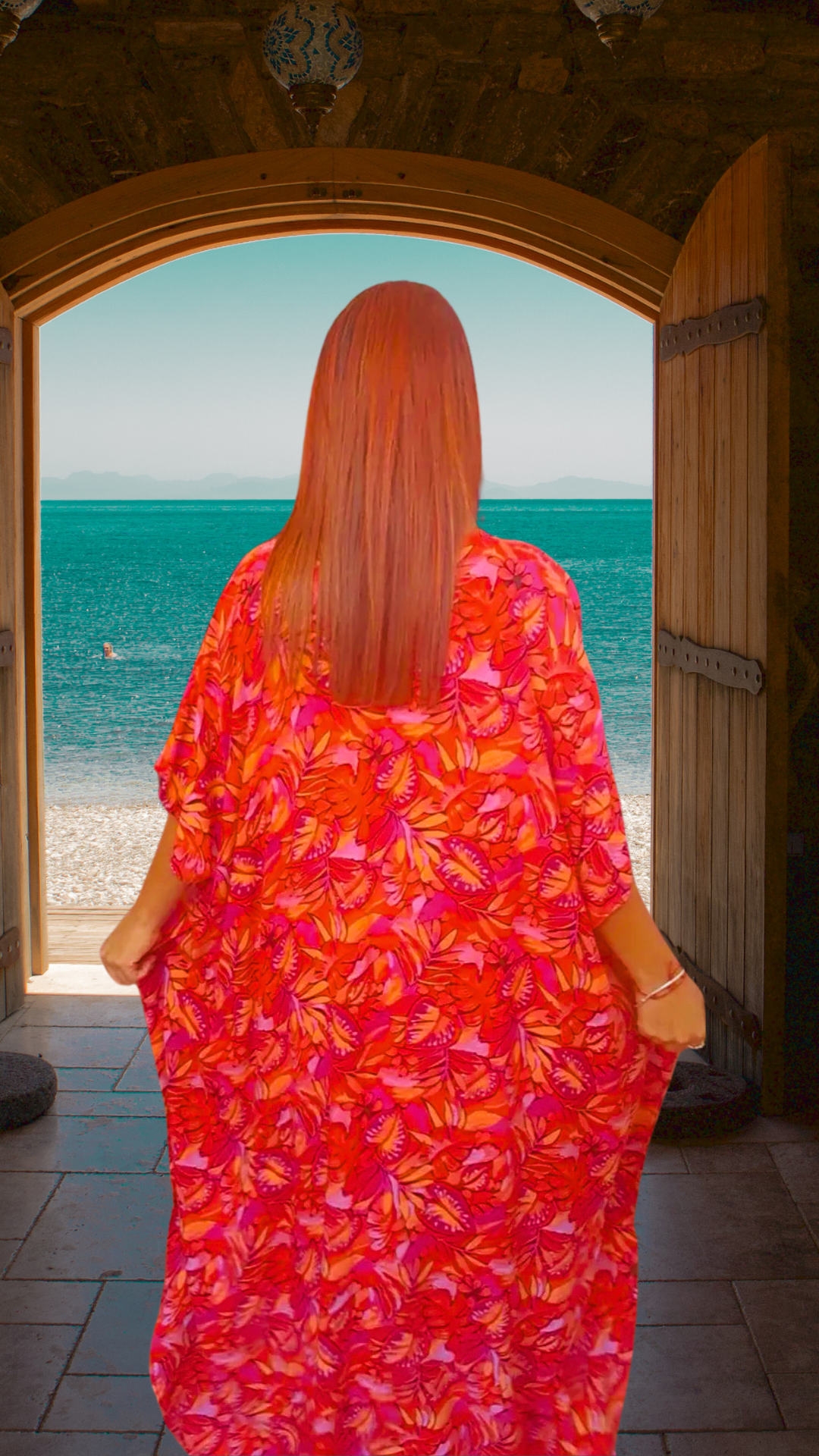 Pinta Mola Kaftan Montuna Vida | Indigenous Textile Art | Nido Shop