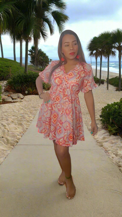 Fancy Pollera Dress Sari | Handcrafted Elegance | Nido Shop