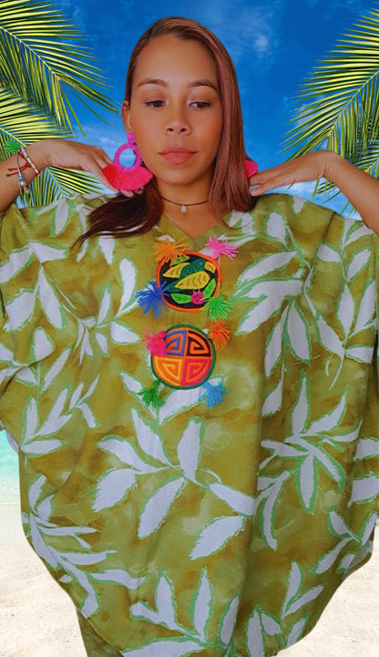 Mola Poncho Pax | Handcrafted Luxury | Nido Shop