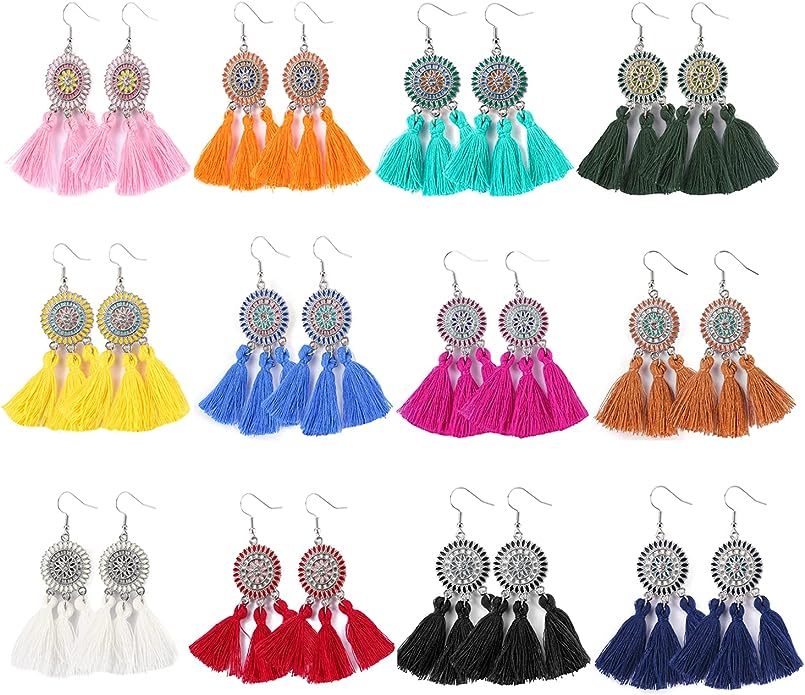 Beachy Tassel Earrings