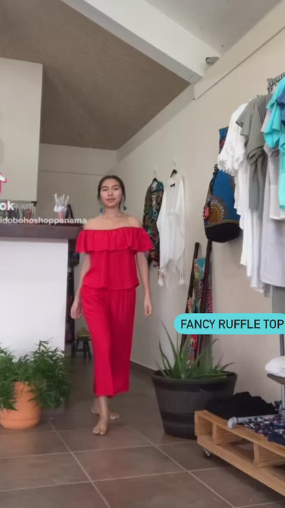 Fancy Ruffle Top