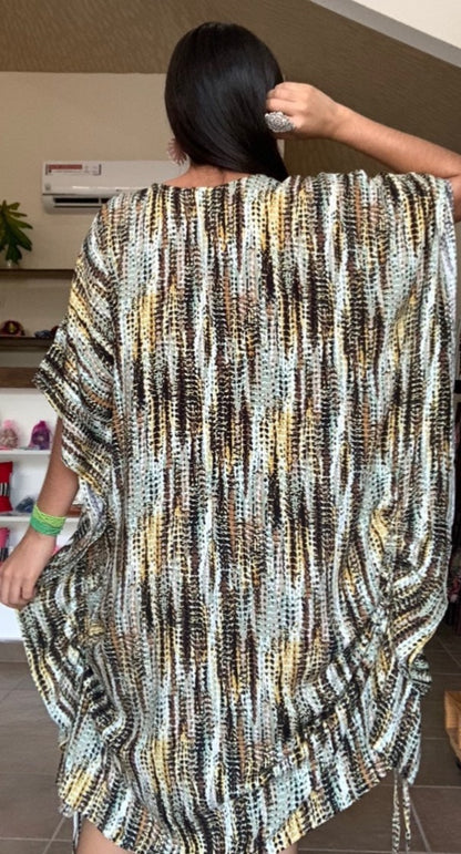 Pintas Tie Up Poncho Rain