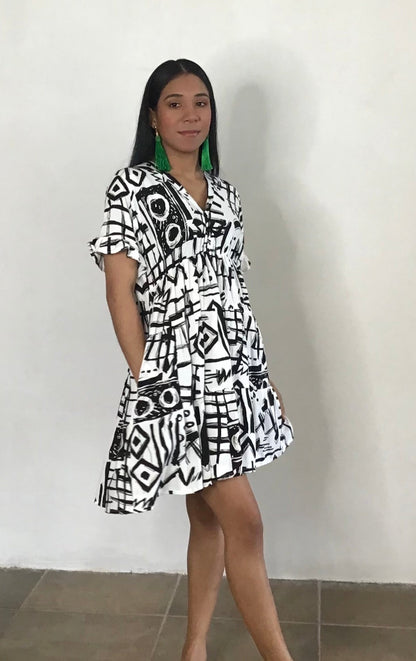 Pollera Dress Basquiat