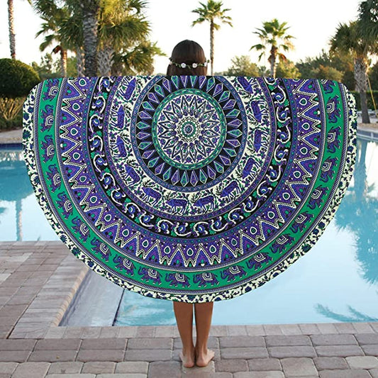 Round Boho Tapestry