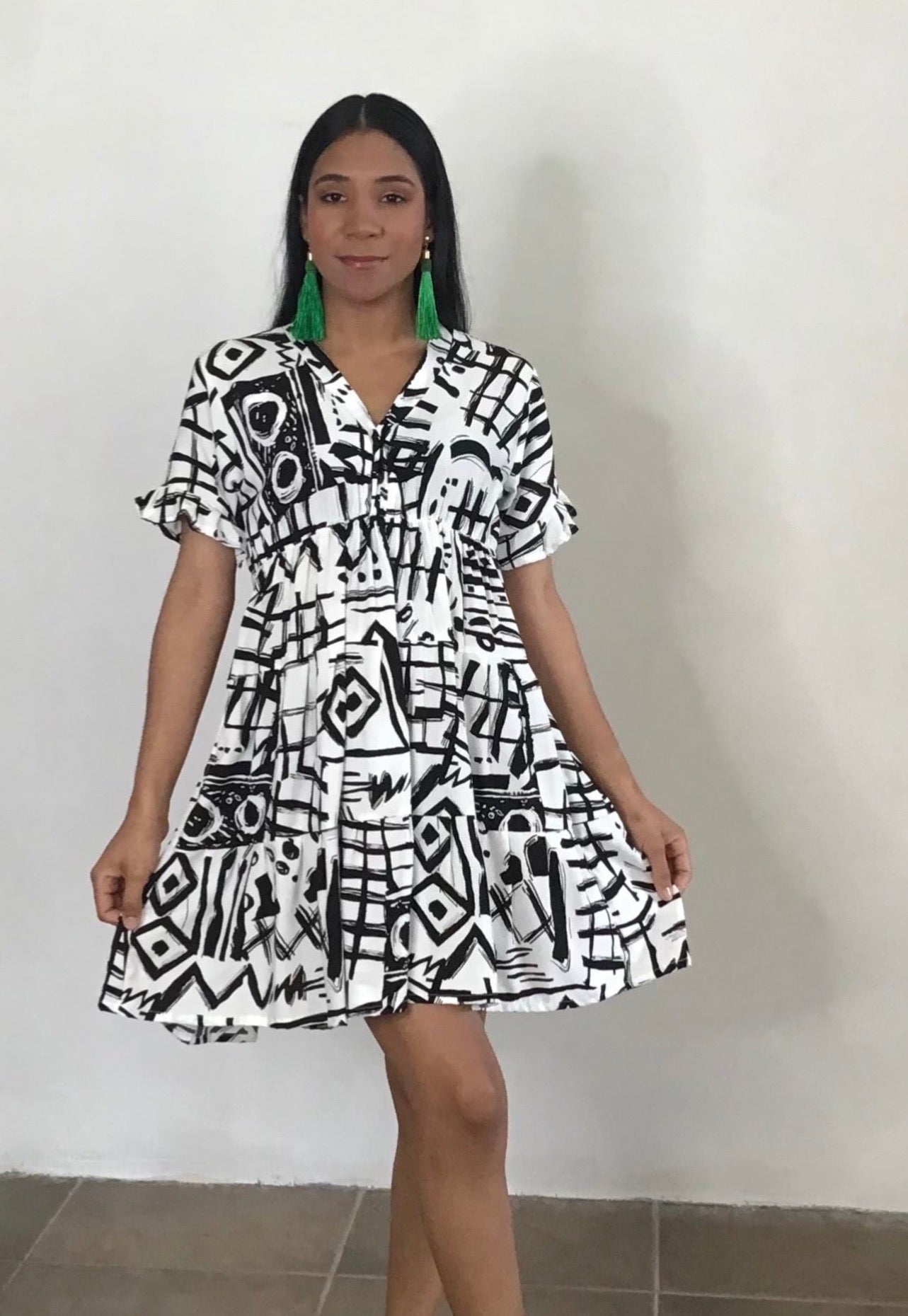 Pollera Dress Basquiat