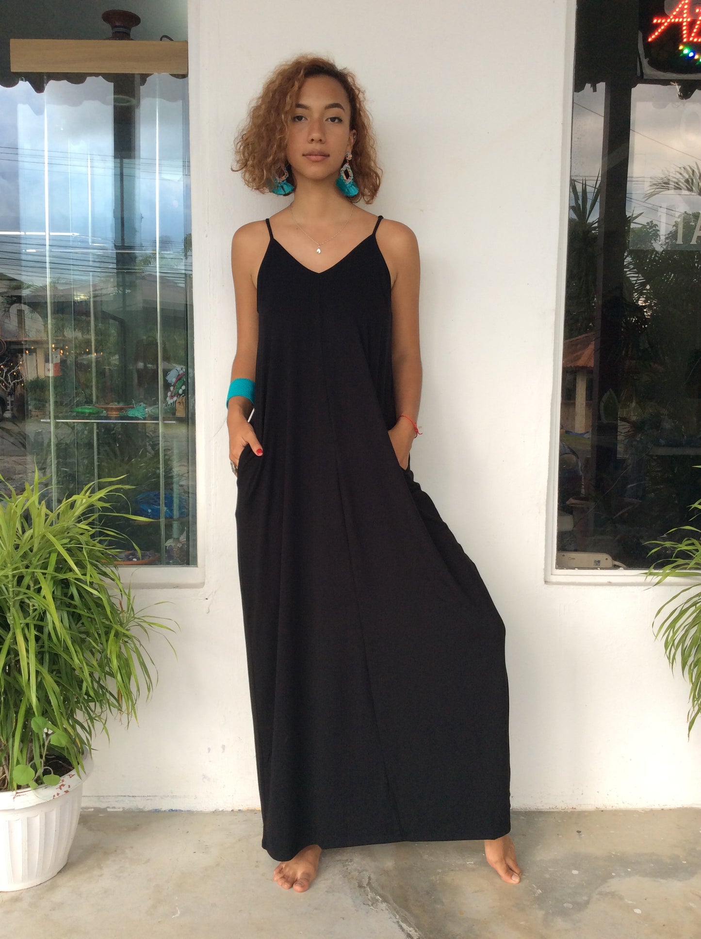 Strappy Maxi Dress