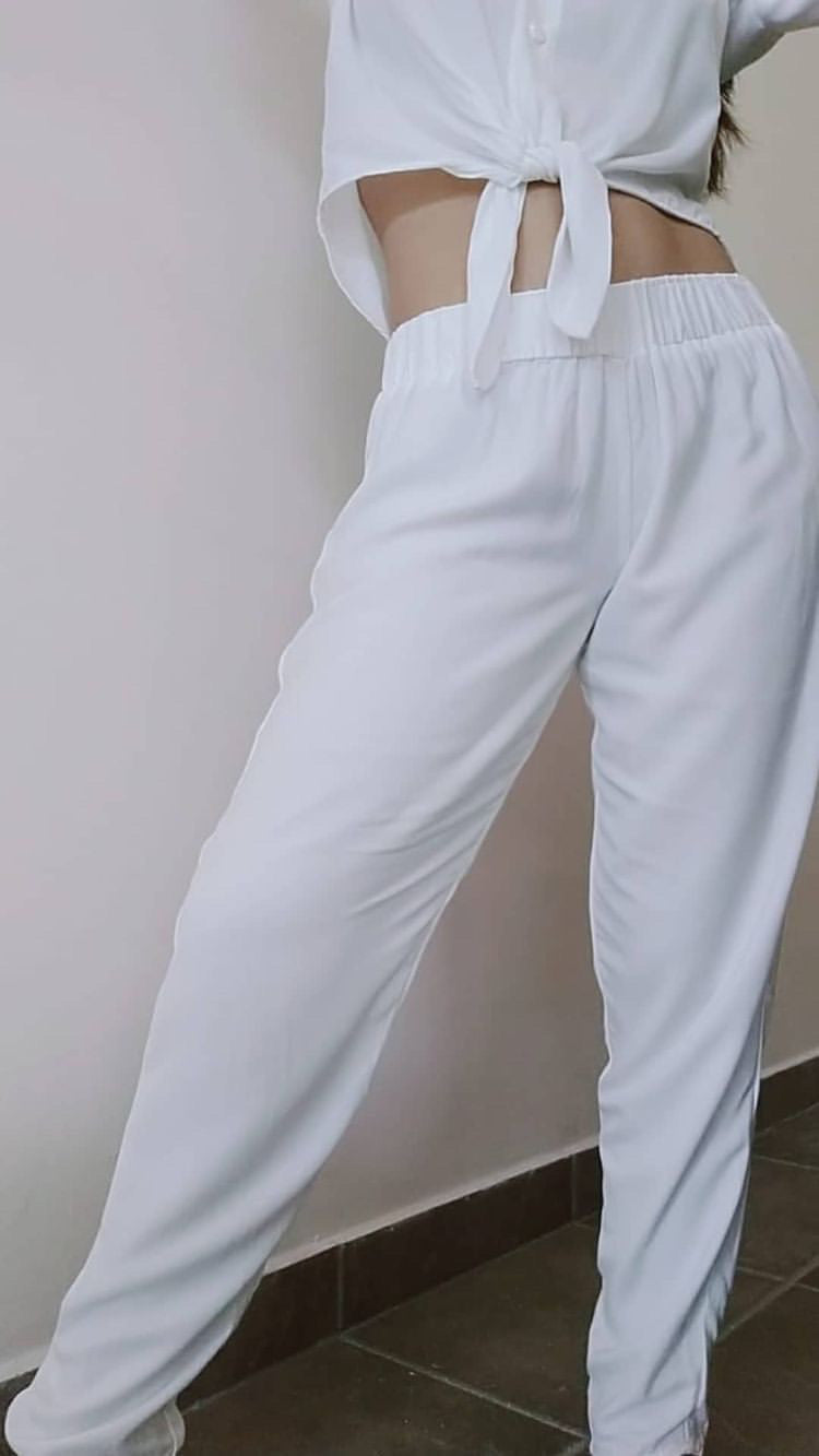 Solid Basic Long Pant