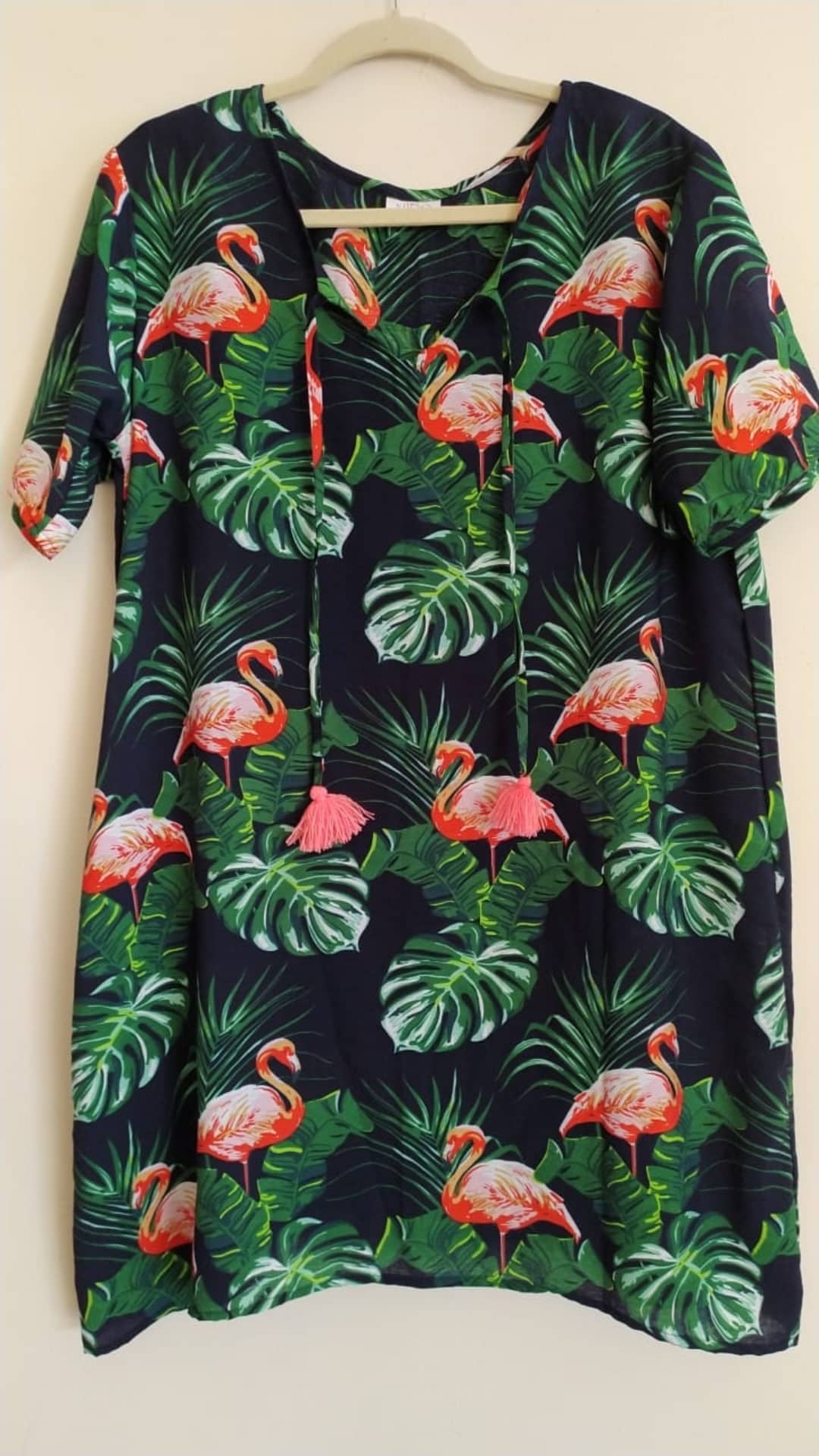 Flamingo Paraguas Tunic Dress