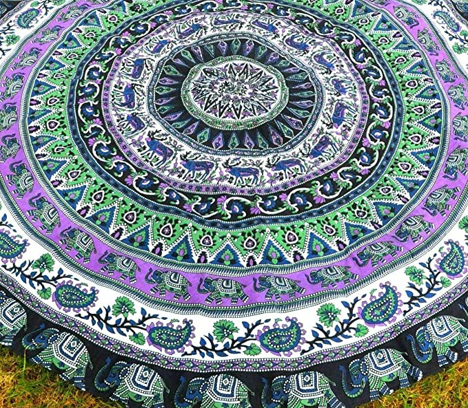 Round Boho Tapestry