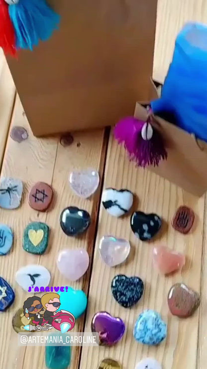 GemStone Heart or Spirit Stones